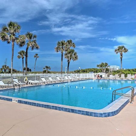 Oceanfront Cocoa Beach Condo With View Walk To Pier Eksteriør bilde