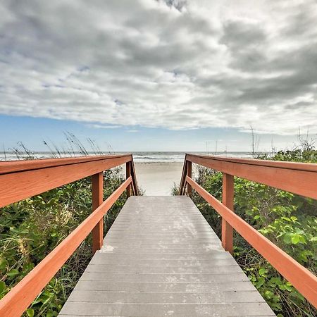 Oceanfront Cocoa Beach Condo With View Walk To Pier Eksteriør bilde