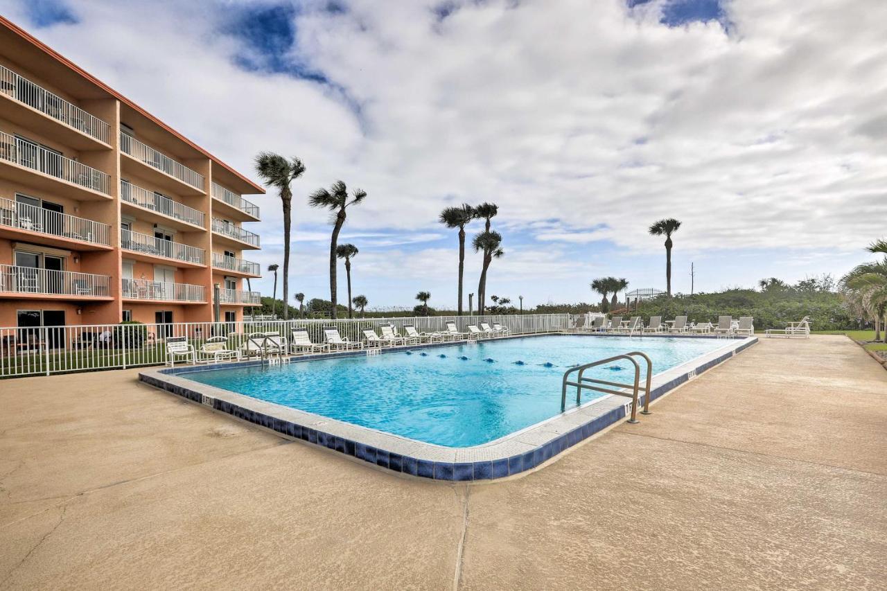 Oceanfront Cocoa Beach Condo With View Walk To Pier Eksteriør bilde